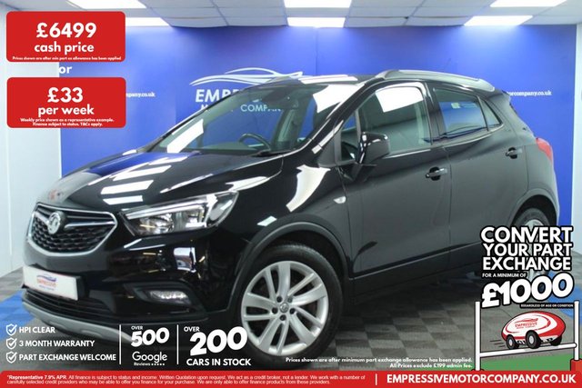 2016 VAUXHALL MOKKA X