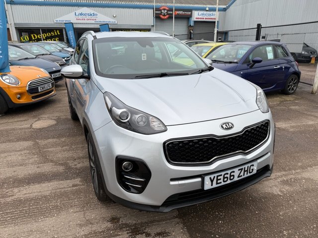 2016 KIA SPORTAGE 1.7 CRDi 3 SUV 5dr Diesel Manual Euro 6 (s/s) (114 bhp)