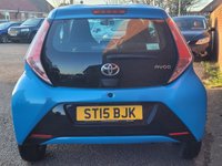 USED 2015 15 TOYOTA AYGO 1.0 VVT-i x-cite Hatchback 5dr Petrol Manual Euro 6 (68 ps) 