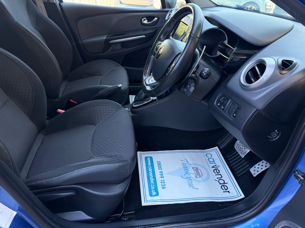 USED 2016 16 RENAULT CLIO 1.2 TCe GT Line Nav Hatchback 5dr Petrol Auto Euro 6 (120 ps) 2 Owners|9 Services|Camera|Cruise Control|R.Sensor|