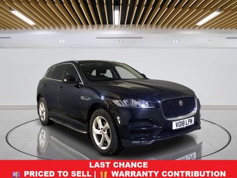 2018 JAGUAR F-PACE 2.0 D180 Prestige SUV 5dr Diesel Auto AWD Euro 6 (s/s) (180 ps) &pound;11049.00
