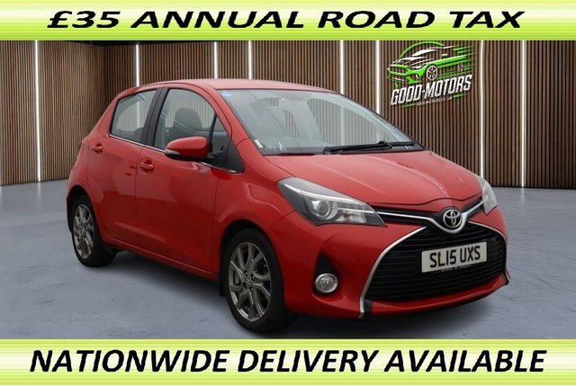2015 YARIS 1.33 DUAL VVT I EXCEL HATCHBACK 5DR PETROL MANUAL EURO 5 EURO... photo