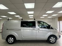 USED 2016 65 FORD TRANSIT CUSTOM 2.2 TDCi 290 Limited CREW VAN 6 SEATS 5dr Diesel Manual L2 H1 (191 g/km, 123 bhp) 