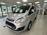 USED 2016 65 FORD TRANSIT CUSTOM 2.2 TDCi 290 Limited CREW VAN 6 SEATS 5dr Diesel Manual L2 H1 (191 g/km, 123 bhp) 