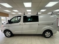 USED 2016 65 FORD TRANSIT CUSTOM 2.2 TDCi 290 Limited CREW VAN 6 SEATS 5dr Diesel Manual L2 H1 (191 g/km, 123 bhp) 