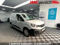 USED 2023 23 PEUGEOT PARTNER 1.5 BlueHDi 1000 Professional Premium + Standard Panel Van 5dr Diesel Manual SWB Euro 6 (s/s) (100 bhp) LOW MILES CHOICE IN STOCK
