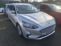 USED 2019 19 FORD FOCUS 1.5 EcoBlue Titanium Estate 5dr Diesel Manual Euro 6 (s/s) (120 ps) SERVICE HISTORY, SAT NAV, APPLE CAR PLAY, 2 KEYS