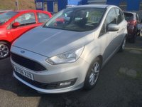 USED 2016 66 FORD C-MAX 1.5 TDCi Zetec MPV 5dr Diesel Manual Euro 6 (s/s) (120 ps) SERVICE HISTORY - 9 STAMPS, SAT NAV, REAR PARKING SENSORS