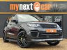 USED 2020 20 LAND ROVER DISCOVERY 3.0 SD V6 HSE SUV 5dr Diesel Auto 4WD Euro 6 (s/s) (306 ps) HUGE SPEC + FULL URBAN CARBON KIT + 5 SEATS + 23" URBAN ALLOYS + MERIDIAN SOUND + 360 CAMERA + FINISHED IN SANTORINI BLACK WITH BLACK HEATED LEATHER SEATS + ELECTRIC SEATS + BLUETOOTH + DAB RADIO + CRUISE CONTROL + HEATED STEERING WHEEL + SIDE STEPS + PRIVACY GLASS + BLACK ROOF RAILS + HPI CLEAR + 2 KEYS