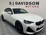 USED 2024 24 BMW 2 SERIES 2.0 220i M Sport Coupe 2dr Petrol Auto Euro 6 (s/s) (184 ps) Pro Pack - Mineral White