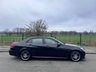 USED 2015 15 MERCEDES-BENZ E-CLASS 2.1 E220 BlueTEC AMG Night Edition Saloon 4dr Auto Diesel G-Tronic+ Euro 6 (s/s) (177 ps) OBSIDIAN BLACK, 18 INCH ALLOYS