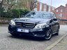 USED 2015 15 MERCEDES-BENZ E-CLASS 2.1 E220 BlueTEC AMG Night Edition Saloon 4dr Auto Diesel G-Tronic+ Euro 6 (s/s) (177 ps) OBSIDIAN BLACK, 18 INCH ALLOYS