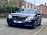 USED 2015 15 MERCEDES-BENZ E-CLASS 2.1 E220 BlueTEC AMG Night Edition Saloon 4dr Auto Diesel G-Tronic+ Euro 6 (s/s) (177 ps) OBSIDIAN BLACK, 18 INCH ALLOYS