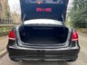 USED 2015 15 MERCEDES-BENZ E-CLASS 2.1 E220 BlueTEC AMG Night Edition Saloon 4dr Auto Diesel G-Tronic+ Euro 6 (s/s) (177 ps) OBSIDIAN BLACK, 18 INCH ALLOYS