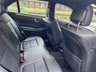 USED 2015 15 MERCEDES-BENZ E-CLASS 2.1 E220 BlueTEC AMG Night Edition Saloon 4dr Auto Diesel G-Tronic+ Euro 6 (s/s) (177 ps) OBSIDIAN BLACK, 18 INCH ALLOYS