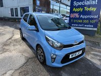 USED 2018 KIA PICANTO 2018/18 1.25 3 Hatchback 5dr Petrol Manual Euro 6 (83 bhp), 2 owners, only 43000 miles  