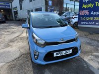 USED 2018 KIA PICANTO 2018/18 1.25 3 Hatchback 5dr Petrol Manual Euro 6 (83 bhp), 2 owners, only 43000 miles  