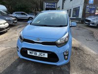 USED 2018 KIA PICANTO 2018/18 1.25 3 Hatchback 5dr Petrol Manual Euro 6 (83 bhp), 2 owners, only 43000 miles  