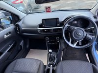 USED 2018 KIA PICANTO 2018/18 1.25 3 Hatchback 5dr Petrol Manual Euro 6 (83 bhp), 2 owners, only 43000 miles  