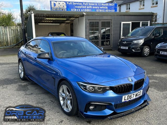 2017 67 BMW 4 Series Gran Coupe 2.0 420d M Sport Hatchback 5dr Diesel Manual Euro 6 (s/s) (190 ps)