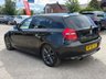 USED 2008 08 BMW 1 SERIES 2.0 118d Edition ES Hatchback 5dr Diesel Manual Euro 4 (143 ps) Finished in BLACK SAPHIRE with Cloth trim. CLEARANCE TERMS AND CONDITIONS APPLY, MAY REQUIRE SOME COSMETIC AND MECHANICAL ATTENTION (Possible Flywheel noise). PLEASE RING FOR DETAILS. HPI CHECKED AND CLEAR. PLEASE NOTE WE DO NOT ACCEPT, CREDIT CARDS, FINANCE APPLICATIONS OR PART EXCHANGES IN PART OR FULL PAYMENT AGAINST THIS CAR.