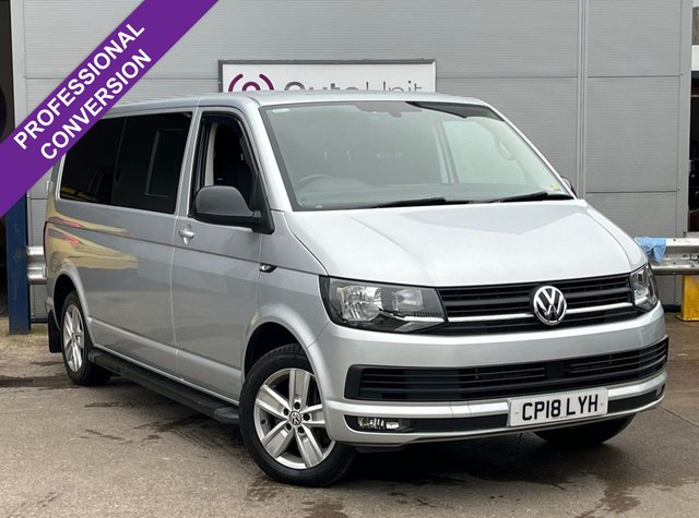 View our Volkswagen Transporter 2.0 TDI T32 BlueMotion Tech Highline Panel Van CAMPER CONVERSION DSG FWD LWB Euro 6 (s/s) (150 ps)