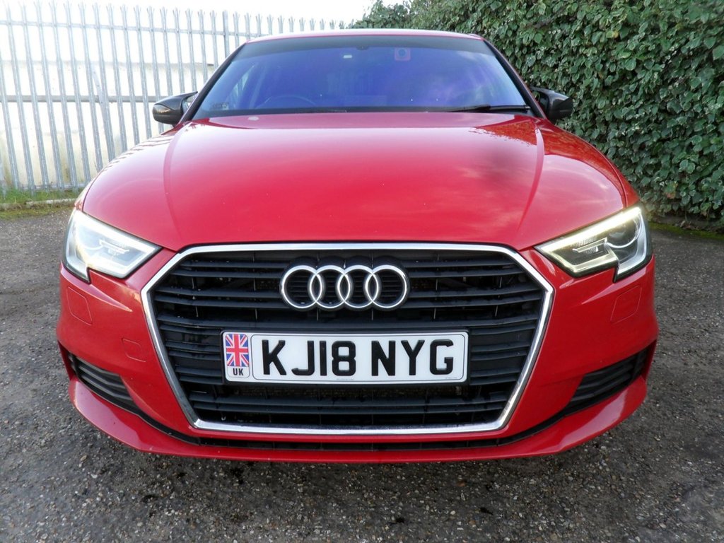 USED 2018 18 AUDI A3 2.0 TDI SE Technik Sportback 5dr Diesel Manual Euro 6 (s/s) (150 ps) 