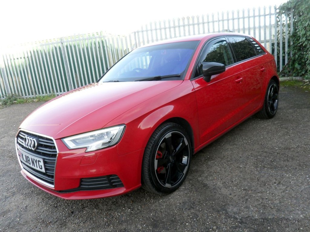 USED 2018 18 AUDI A3 2.0 TDI SE Technik Sportback 5dr Diesel Manual Euro 6 (s/s) (150 ps) 