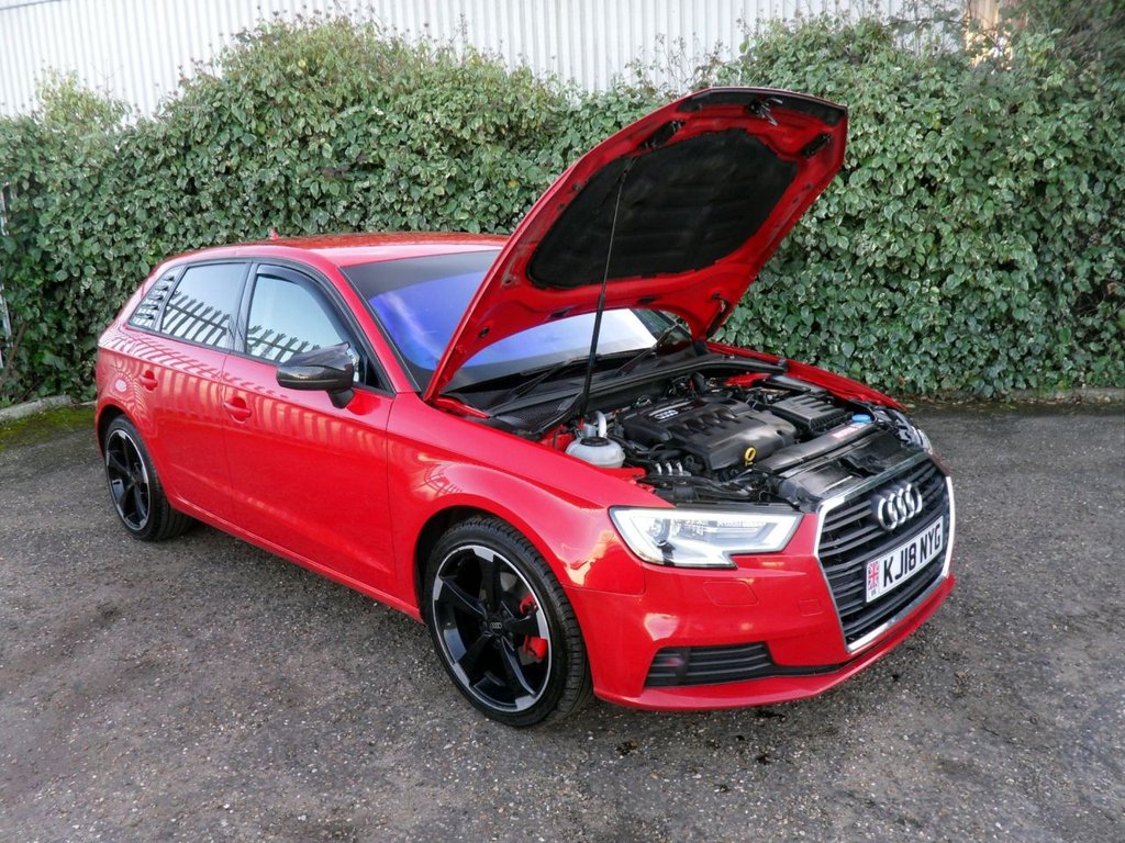 USED 2018 18 AUDI A3 2.0 TDI SE Technik Sportback 5dr Diesel Manual Euro 6 (s/s) (150 ps) 