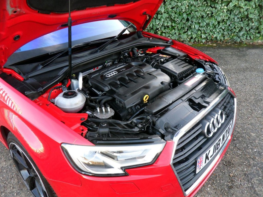 USED 2018 18 AUDI A3 2.0 TDI SE Technik Sportback 5dr Diesel Manual Euro 6 (s/s) (150 ps) 