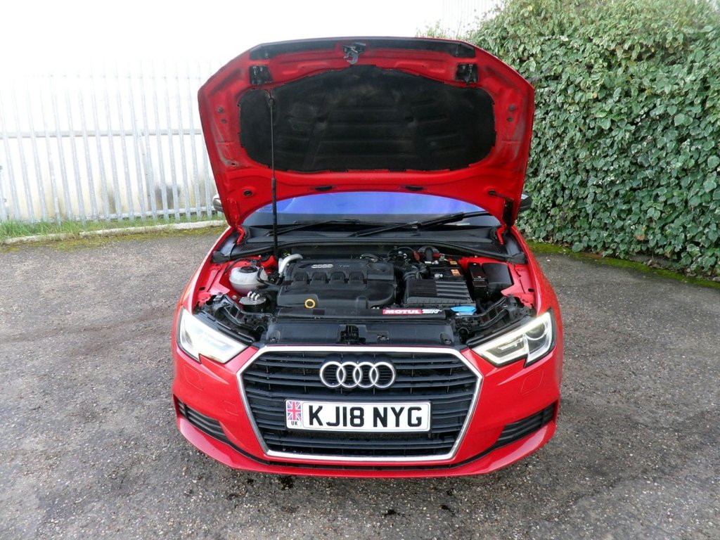 USED 2018 18 AUDI A3 2.0 TDI SE Technik Sportback 5dr Diesel Manual Euro 6 (s/s) (150 ps) 