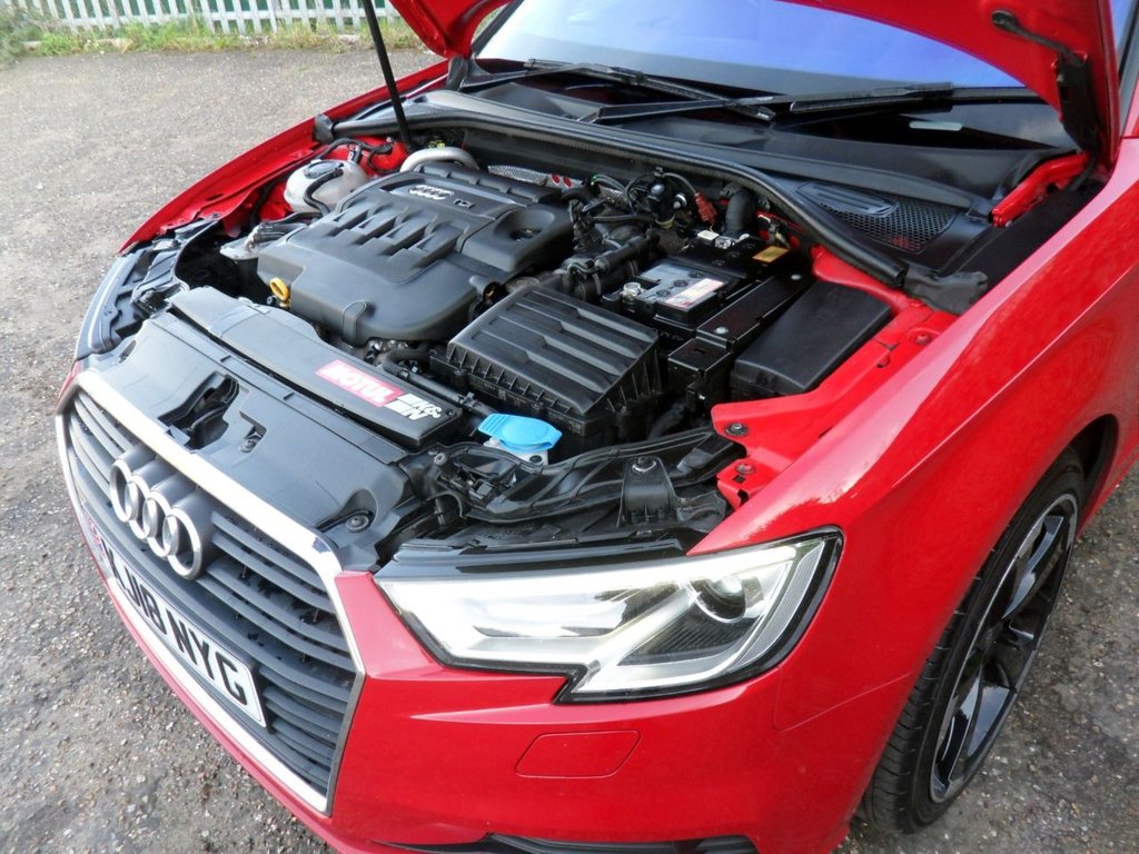 USED 2018 18 AUDI A3 2.0 TDI SE Technik Sportback 5dr Diesel Manual Euro 6 (s/s) (150 ps) 
