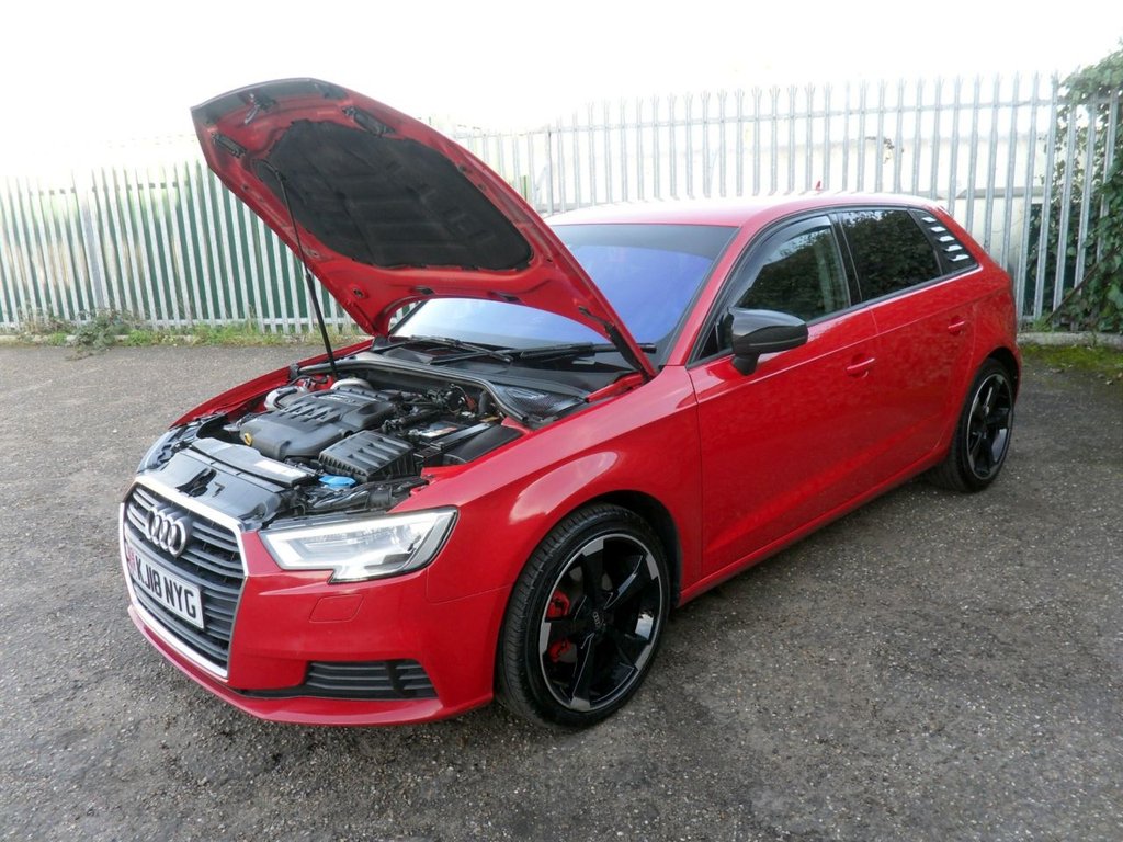 USED 2018 18 AUDI A3 2.0 TDI SE Technik Sportback 5dr Diesel Manual Euro 6 (s/s) (150 ps) 