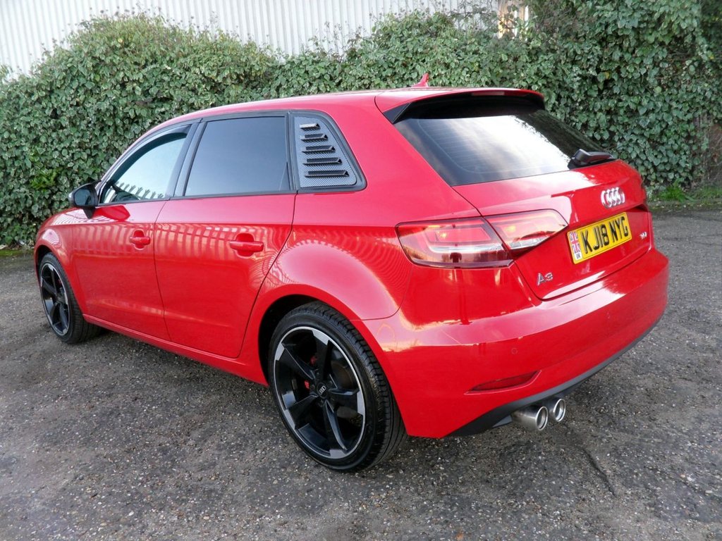 USED 2018 18 AUDI A3 2.0 TDI SE Technik Sportback 5dr Diesel Manual Euro 6 (s/s) (150 ps) 