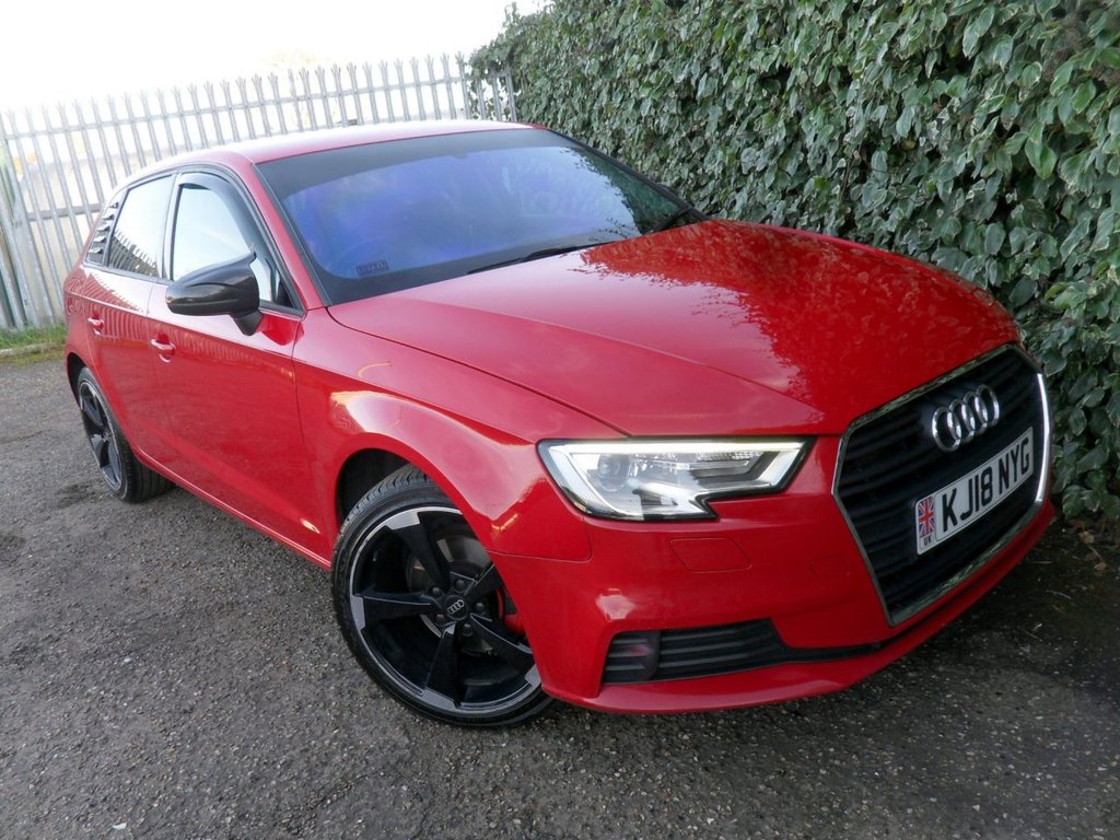 USED 2018 18 AUDI A3 2.0 TDI SE Technik Sportback 5dr Diesel Manual Euro 6 (s/s) (150 ps) 