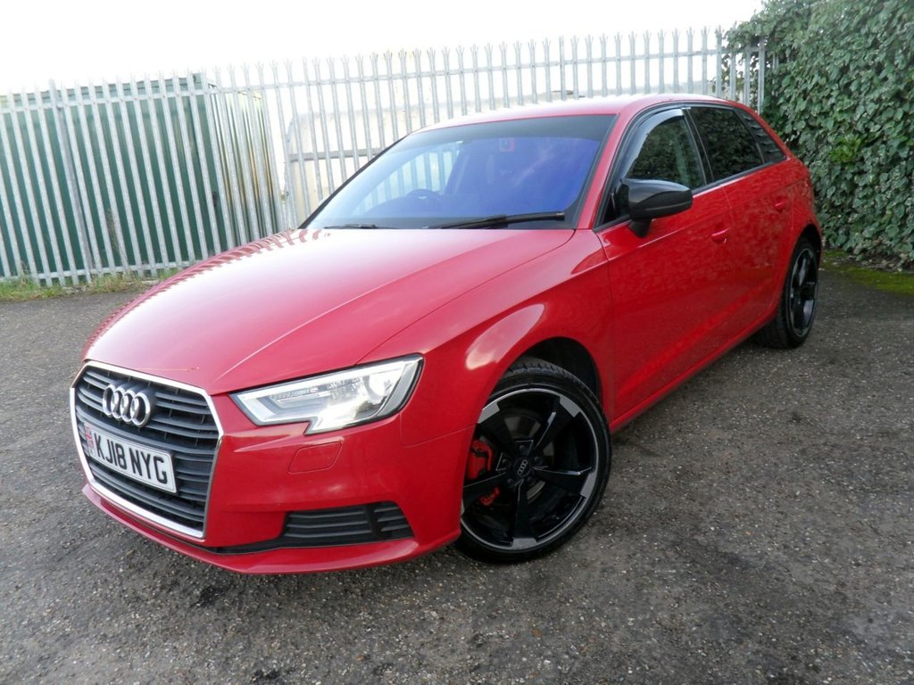 USED 2018 18 AUDI A3 2.0 TDI SE Technik Sportback 5dr Diesel Manual Euro 6 (s/s) (150 ps) 