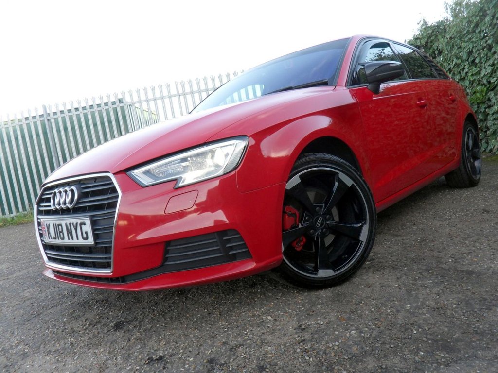 USED 2018 18 AUDI A3 2.0 TDI SE Technik Sportback 5dr Diesel Manual Euro 6 (s/s) (150 ps) 