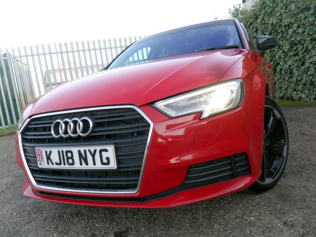 USED 2018 18 AUDI A3 2.0 TDI SE Technik Sportback 5dr Diesel Manual Euro 6 (s/s) (150 ps) 