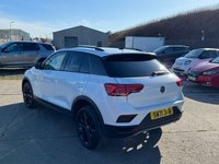USED 2022 71 VOLKSWAGEN T-ROC 1.0 TSI Black Edition SUV 5dr Petrol Manual Euro 6 (s/s) (110 ps) 