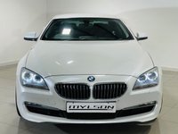 USED 2014 64 BMW 6 SERIES 3.0 640d SE Coupe 2dr Diesel Auto Euro 5 (s/s) (313 ps) Mineral Pearl White | Black Leather Interior | Black 20 Inch Wheels | Privacy Glass | Sports Seats