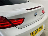 USED 2014 64 BMW 6 SERIES 3.0 640d SE Coupe 2dr Diesel Auto Euro 5 (s/s) (313 ps) Mineral Pearl White | Black Leather Interior | Black 20 Inch Wheels | Privacy Glass | Sports Seats
