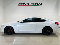 USED 2014 64 BMW 6 SERIES 3.0 640d SE Coupe 2dr Diesel Auto Euro 5 (s/s) (313 ps) Mineral Pearl White | Black Leather Interior | Black 20 Inch Wheels | Privacy Glass | Sports Seats