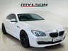 USED 2014 64 BMW 6 SERIES 3.0 640d SE Coupe 2dr Diesel Auto Euro 5 (s/s) (313 ps) Mineral Pearl White | Black Leather Interior | Black 20 Inch Wheels | Privacy Glass | Sports Seats