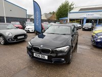 USED 2016 16 BMW 1 SERIES 2.0 118d Sport Hatchback 3dr Diesel Manual Euro 6 (s/s) (150 ps) 