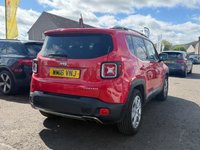 USED 2016 16 JEEP RENEGADE 1.4T MultiAirII Limited SUV 5dr Petrol DDCT Euro 6 (s/s) (140 ps) 