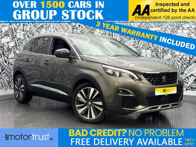 2018 Peugeot 3008 1.2L Gt Line 5dr