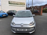 USED 2014 14 VOLKSWAGEN UP! 1.0 Move up! Hatchback 5dr Petrol Manual Euro 5 (60 ps) LOW MILEAGE-&pound;20 ROAD TAX-NEW MOT SUPPLIED WITH VEHCILE