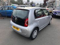 USED 2014 14 VOLKSWAGEN UP! 1.0 Move up! Hatchback 5dr Petrol Manual Euro 5 (60 ps) LOW MILEAGE-&pound;20 ROAD TAX-NEW MOT SUPPLIED WITH VEHCILE