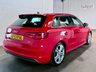 USED 2014 63 AUDI A3 2.0 TDI S line Sportback 5dr Diesel Manual Euro 5 (s/s) (150 ps) PART LEATHER PART ALCANTARA SEATS
