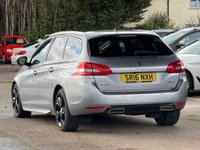 USED 2016 16 PEUGEOT 308 SW 1.6 BlueHDi GT Line Estate 5dr Diesel Manual Euro 6 (s/s) (120 ps) **PANROOF~FRESH MOT~SVS**